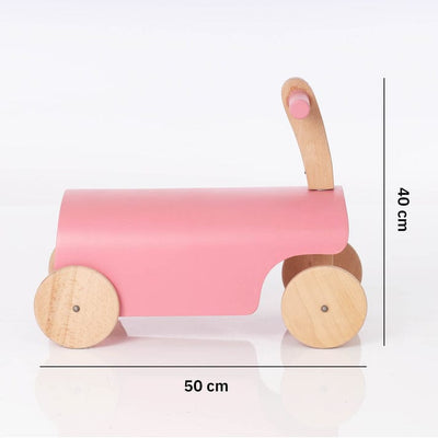 Wooden Push Scooter for Kids