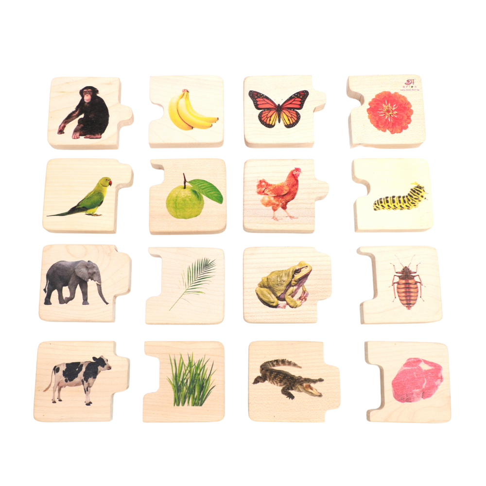 Chunky Puzzle - Feed The Animals (2-4 Years)