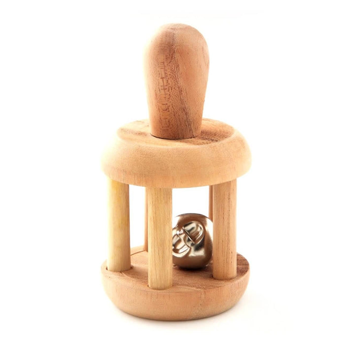 Wooden Bell Rattle for Toddlers