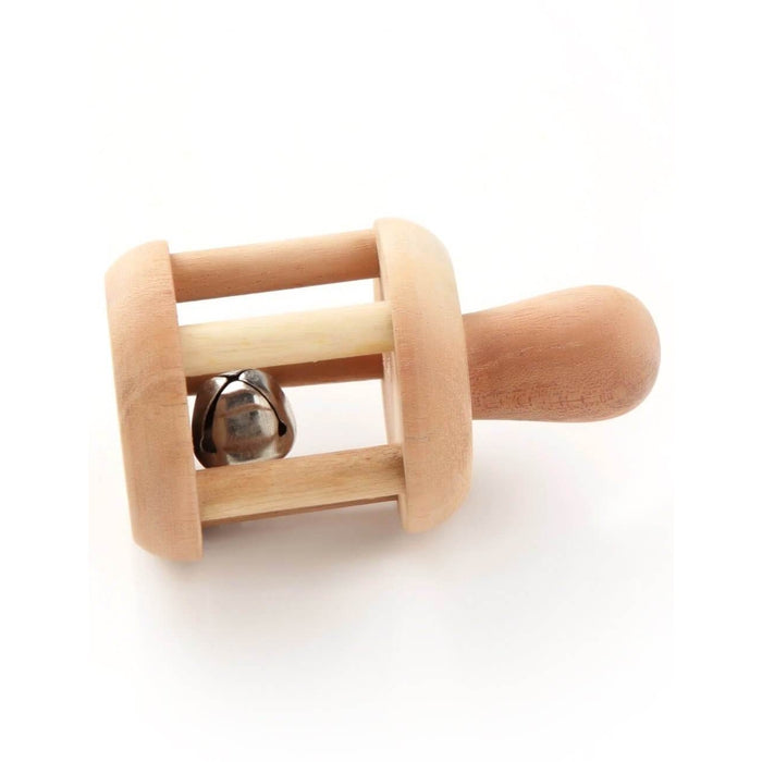 Wooden Bell Rattle for Toddlers