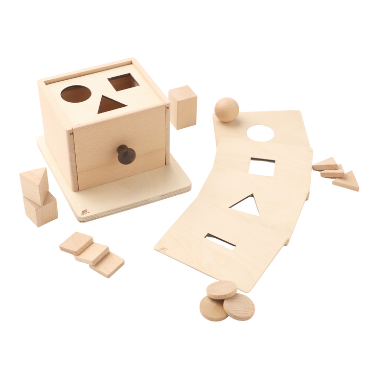 Permanance Box - Wooden Blocks Set (6-12 Months)