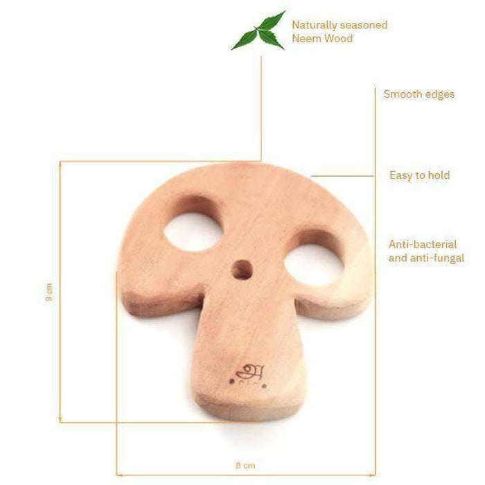 Vegetable shaped Wooden Teethers