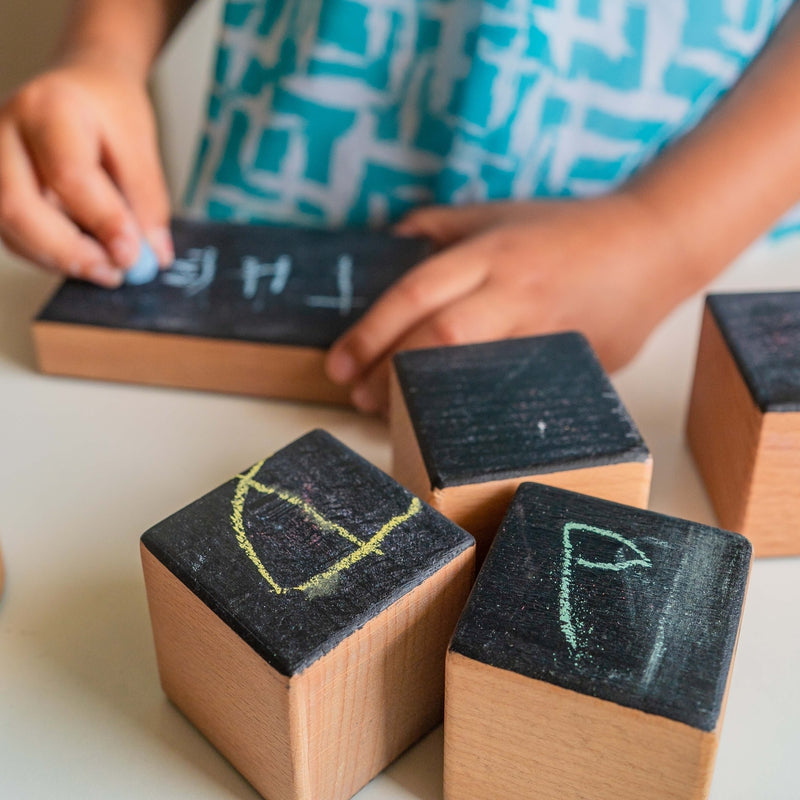 Wooden Chalk Blocks