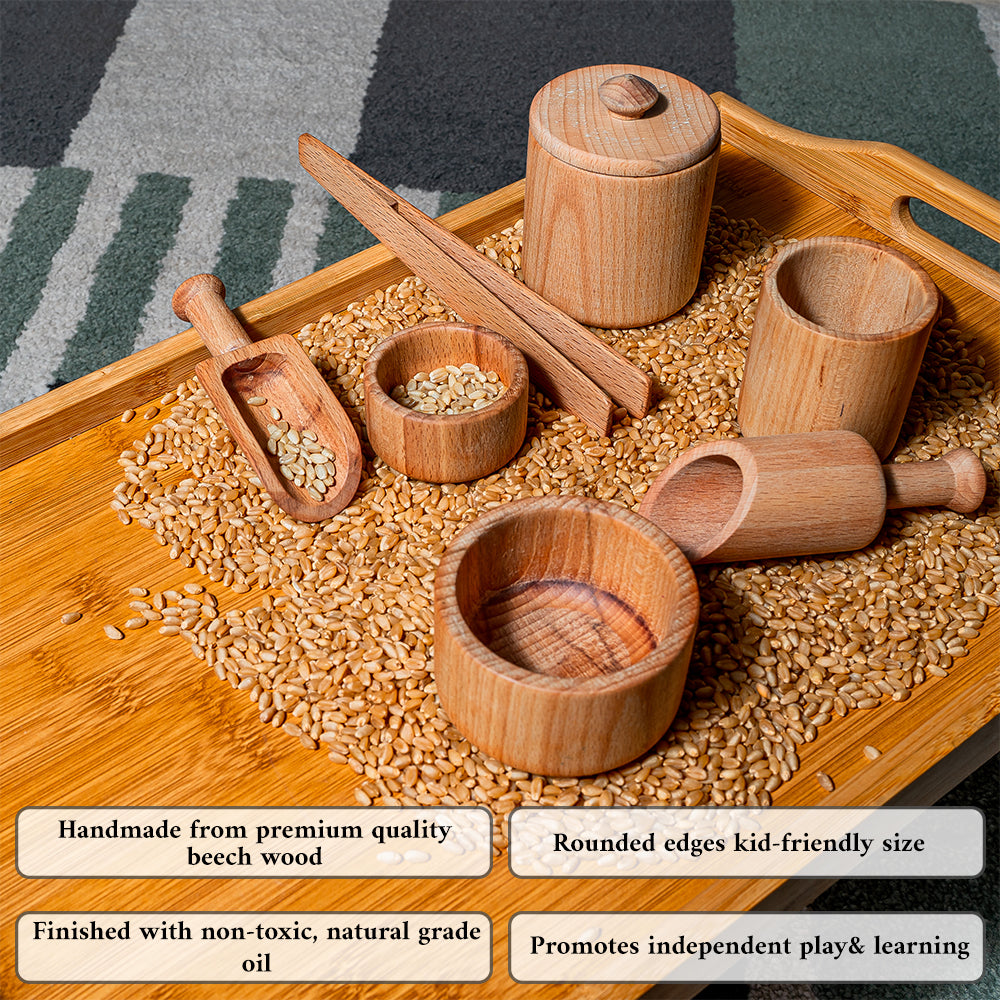 Wooden Sensory Play Tools