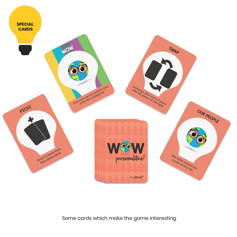 Wow Personalities - Flashcard