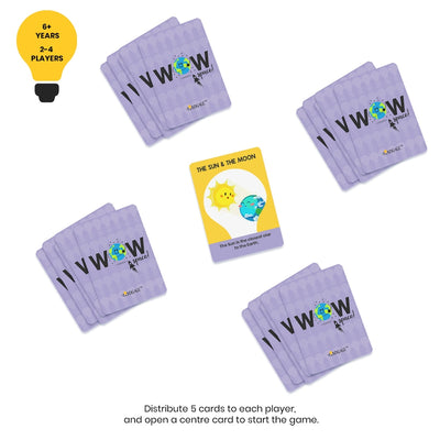 Wow Space Flashcard