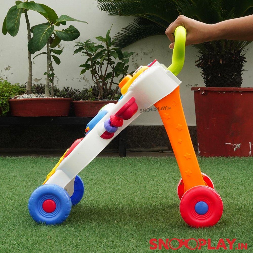 Electronic Activity Walker for Kids (with erasable slate, rattles & toys)
