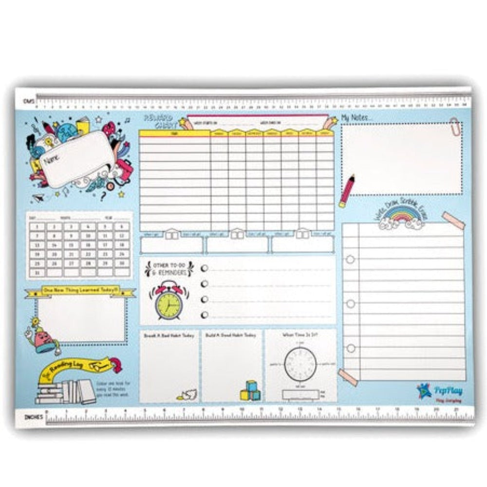 Activity Mat - Planner (Blue)