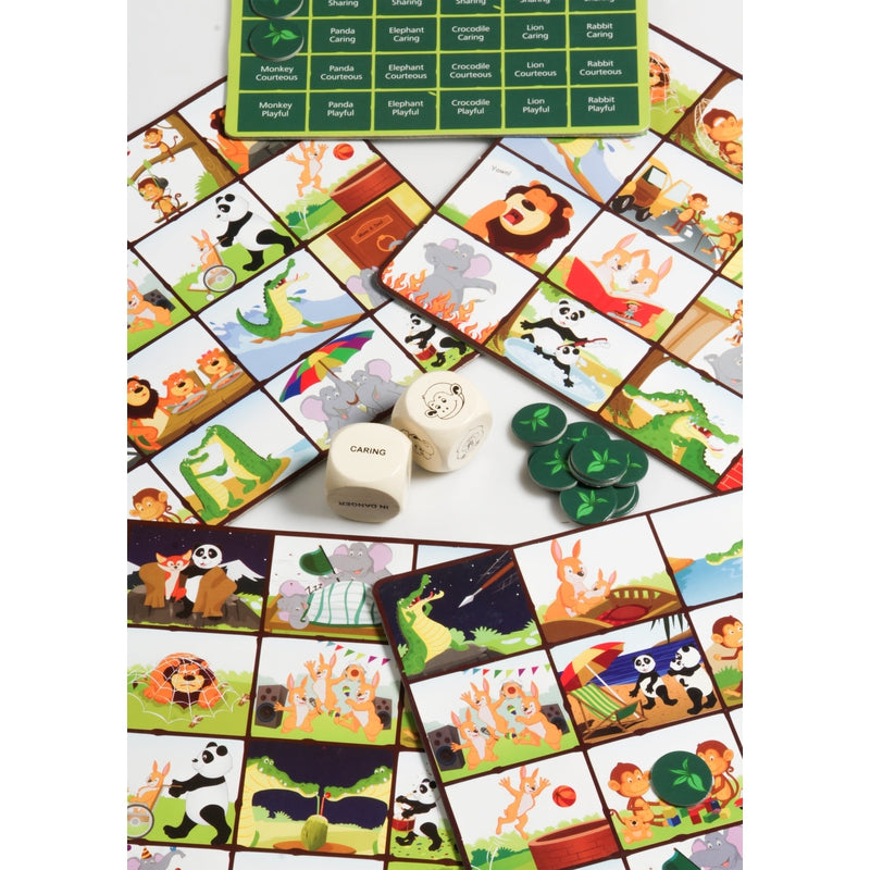 A Day in the Jungle Board Game