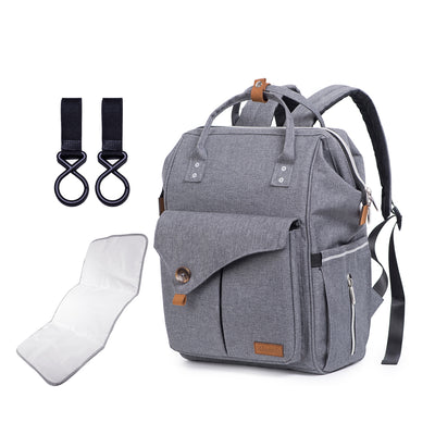 Diaper Backpack - Large - Grey