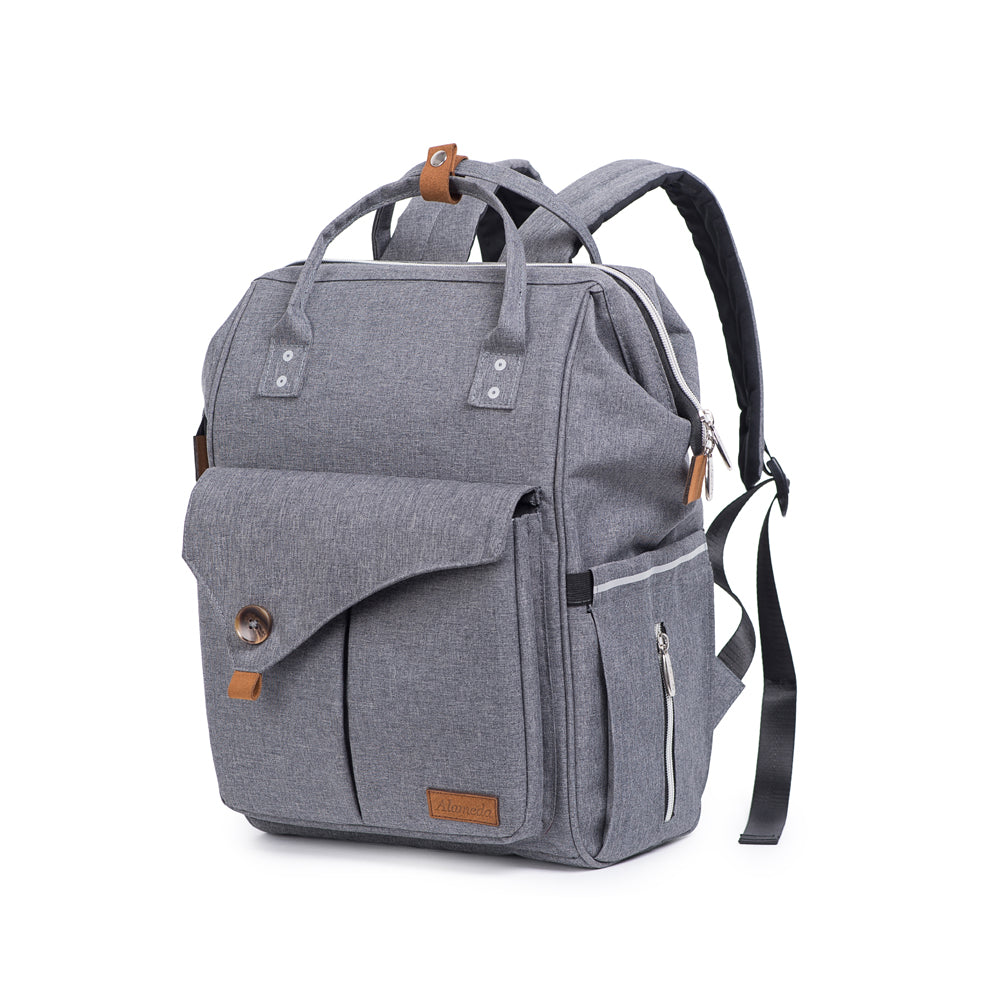 Diaper Backpack - Large - Grey