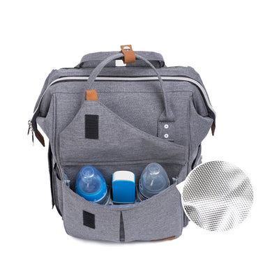 Diaper Backpack - Large - Grey