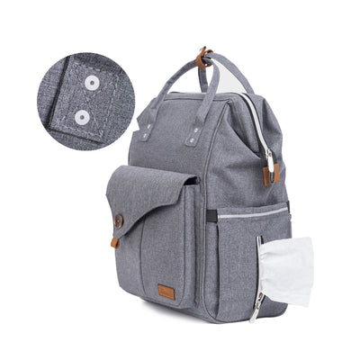 Diaper Backpack - Large - Grey