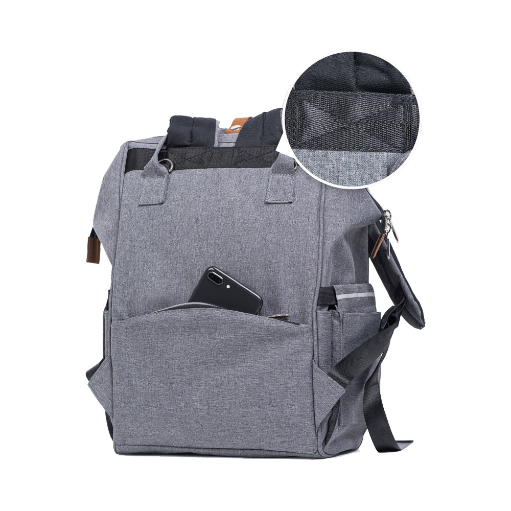 Diaper Backpack - Large - Grey