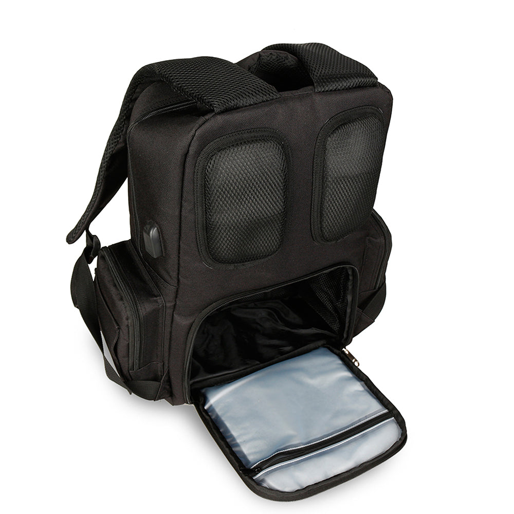 Unix Diaper Bag with USB Charging Cable