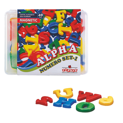 Alpha Numero Jar  (49 Pieces)