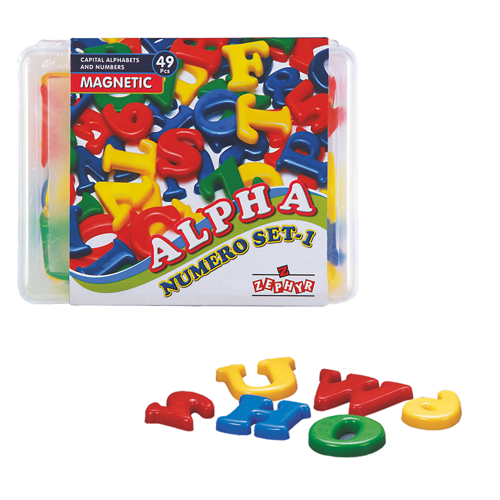 Alpha Numero Jar  (49 Pieces)