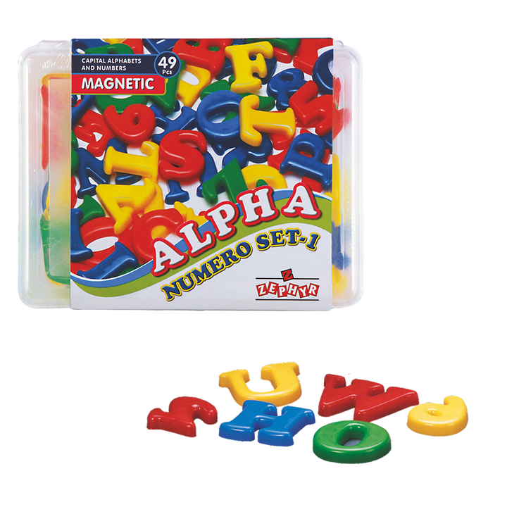 Alpha Numero Jar  (49 Pieces)