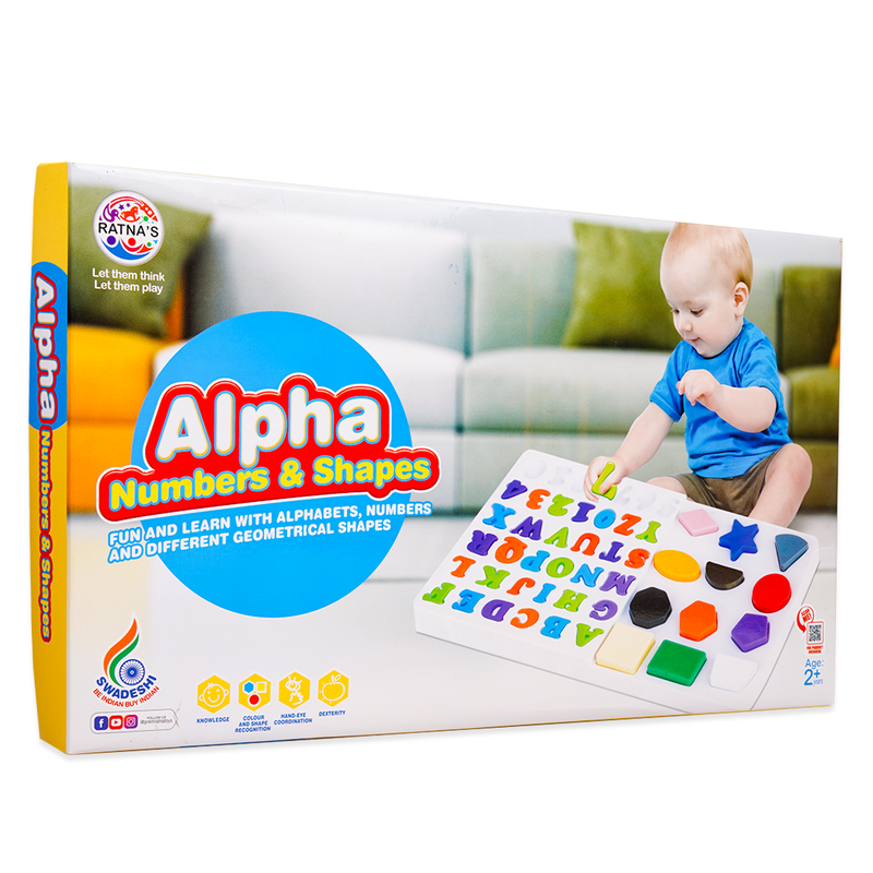 Alpha Number & Shape For Kids