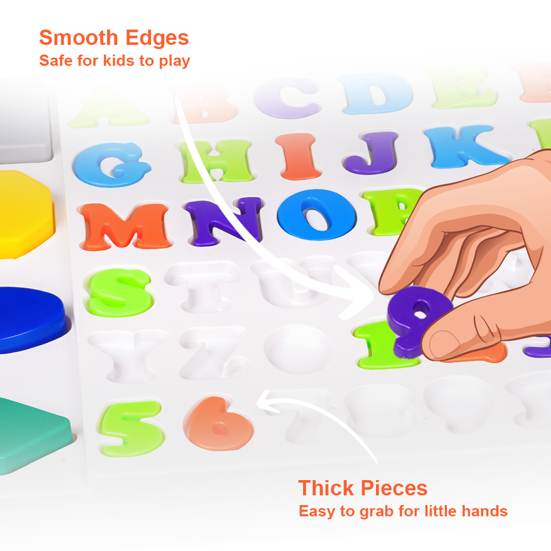 Alpha Number & Shape For Kids