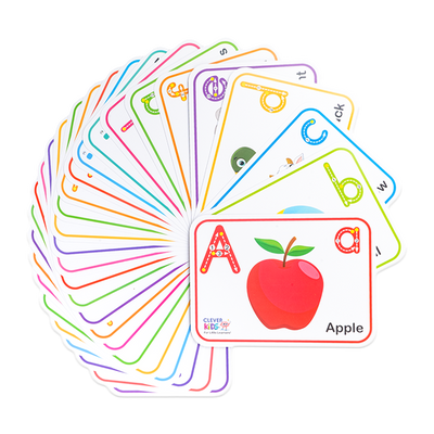 Alphabet Jumbo Flash Card (Flash cards with Fonts & Images)