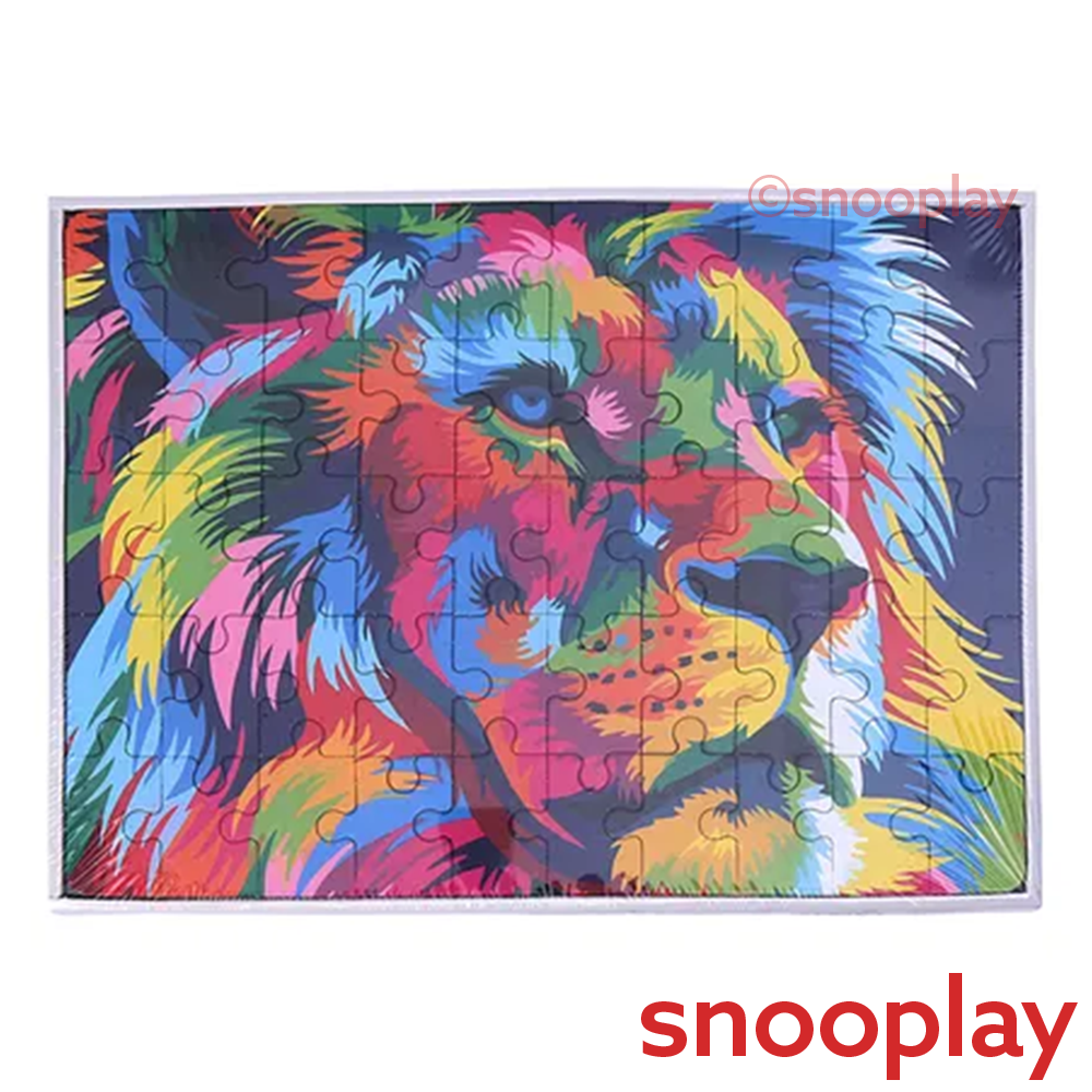 3 in 1 Pop Art Jigsaw Puzzle for Kids (3 Different Puzzles in 1 Set)