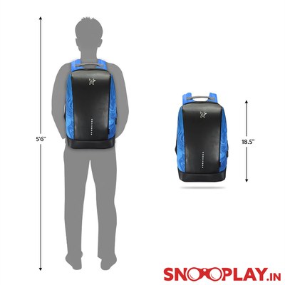 Arctic Fox Slope Anti-Theft Jet Black Backpacks Online India at Best price