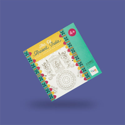 Art of Ancient India Jumbo Colouring Sheet