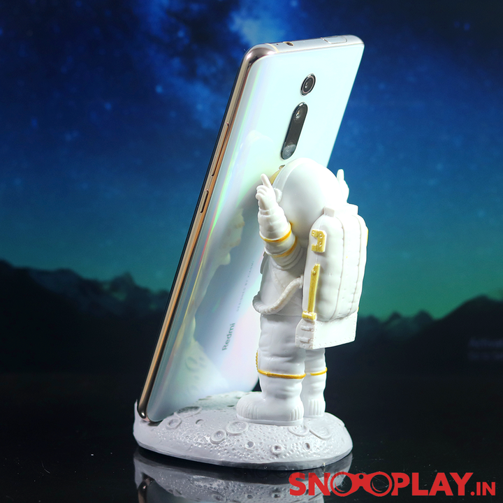 Astronaut Figurine Mobile Phone Holder (Detachable Base)