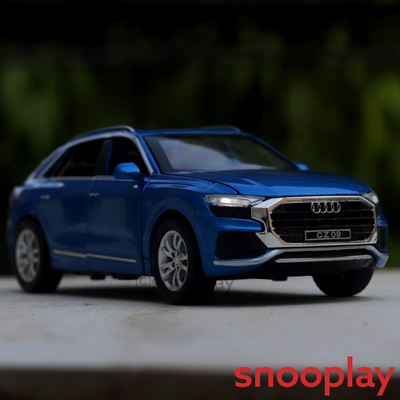 SUV Diecast Car Model (3215) resembling Audi Q8 (1:32 Scale)- comes with light & sound feature (Assorted Colours)