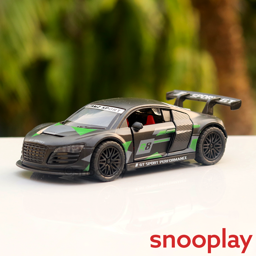 Diecast Scale Model Resembling 4331 Audi R8 Sports Car 1 43 Scale Snooplay