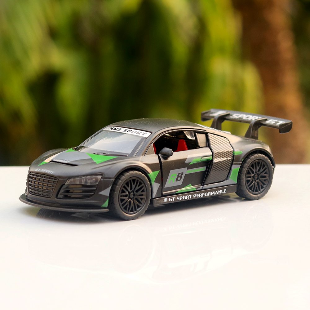 Diecast Scale Model Resembling (4331) Audi R8 Sports Car (1:43 Scale) | Assorted Colors