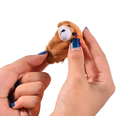 Mini Plush Animals Finger Puppet Toys