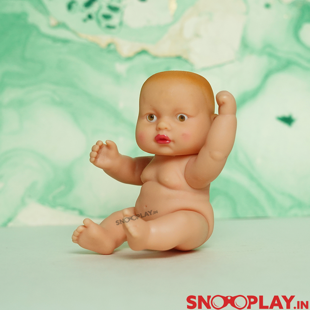 John Johny Baby Boy Doll in Robe (Twistable Face, Arms & Legs)