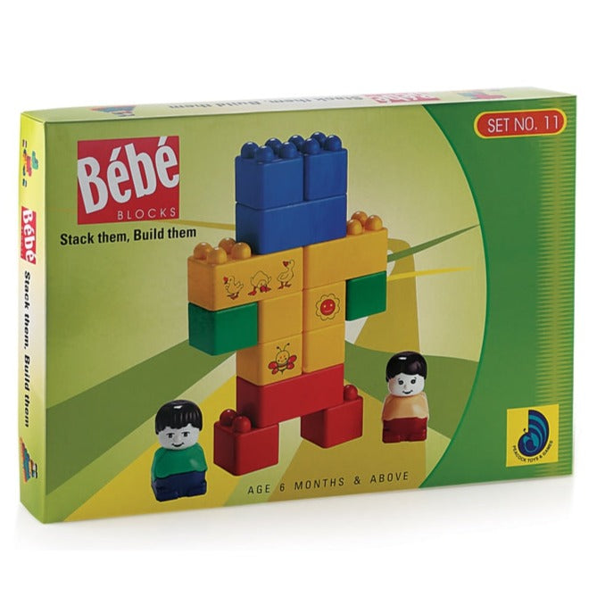 Bebe Set Number 11 (Building Block Set) - 17 Pieces