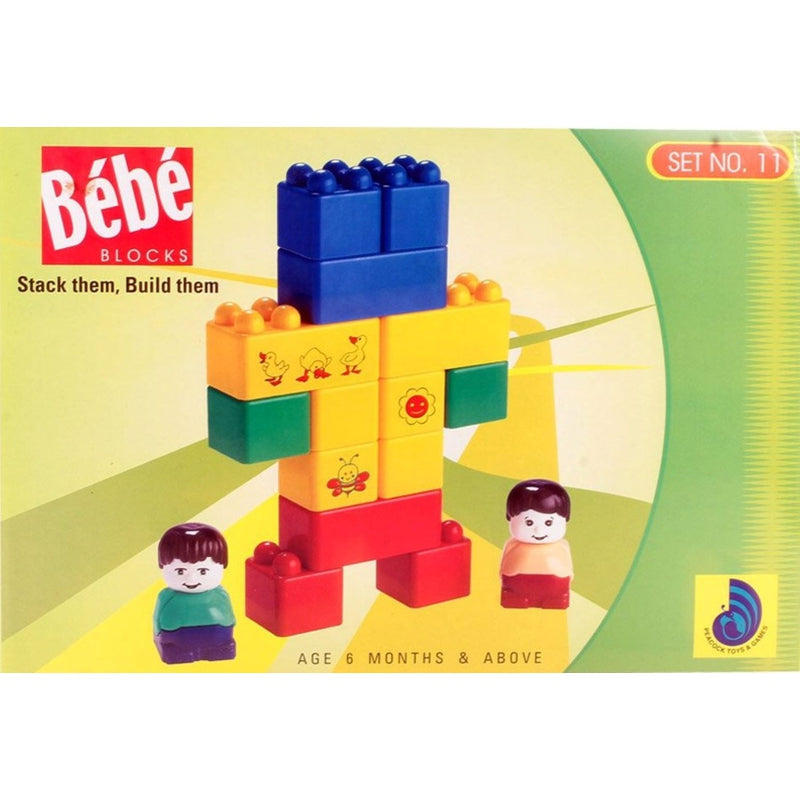 Bebe Set Number 11 (Building Block Set) - 17 Pieces