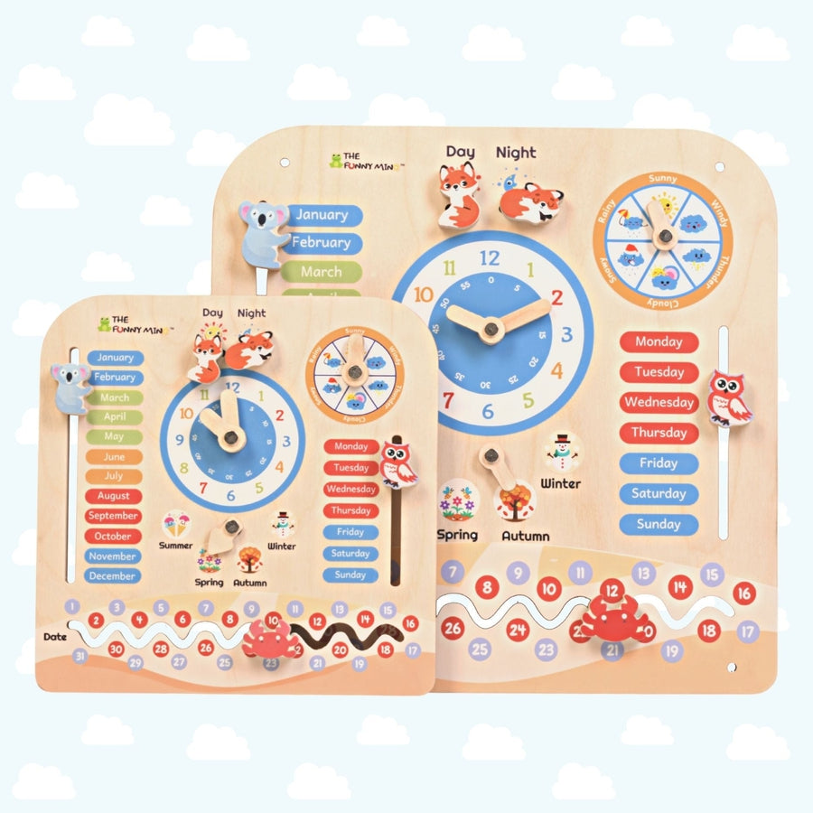 Activity Box With Clock Buy 15