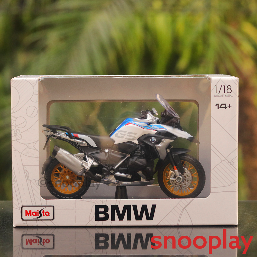 Licensed BMW R1250 GS Bike Scale Model 1:18