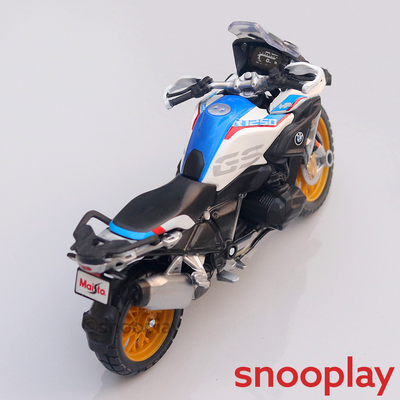 Licensed BMW R1250 GS Bike Scale Model 1:18