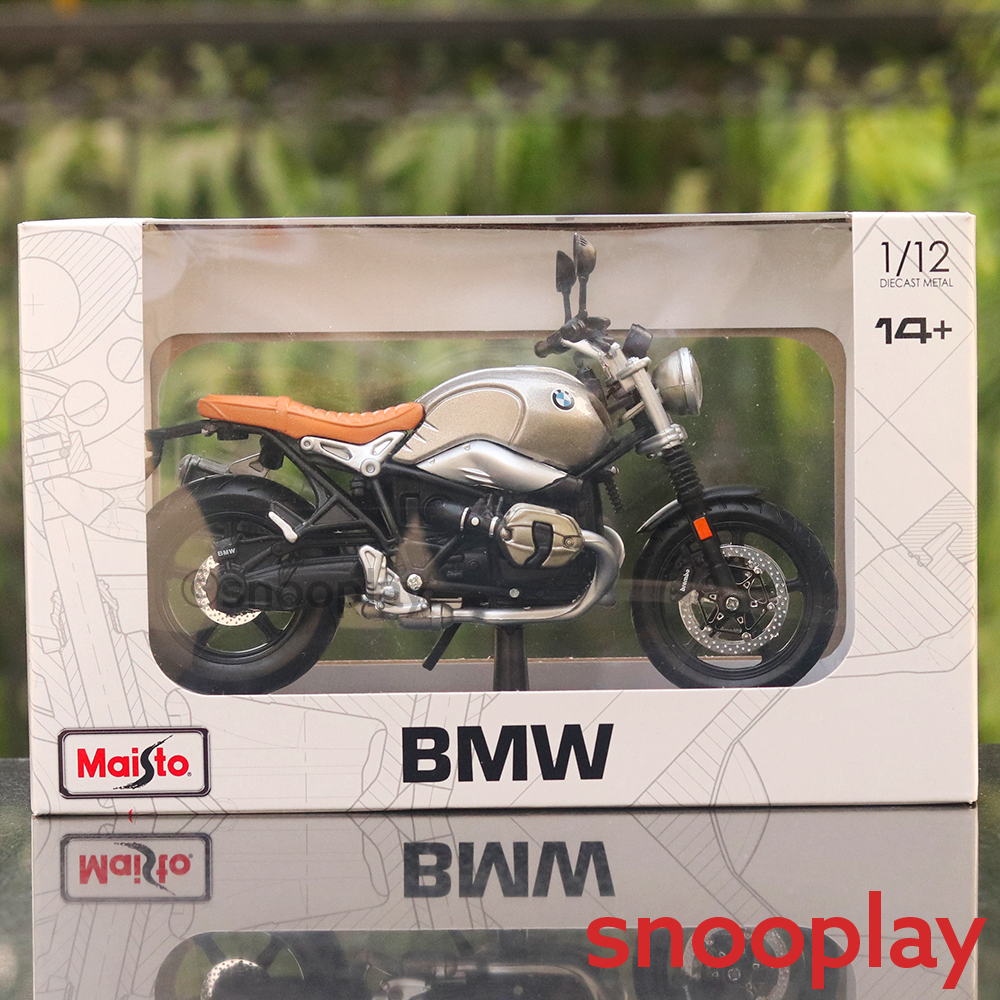 BMW R NineT Scrambler Diecast Bike Scale Model (1:12 Scale)