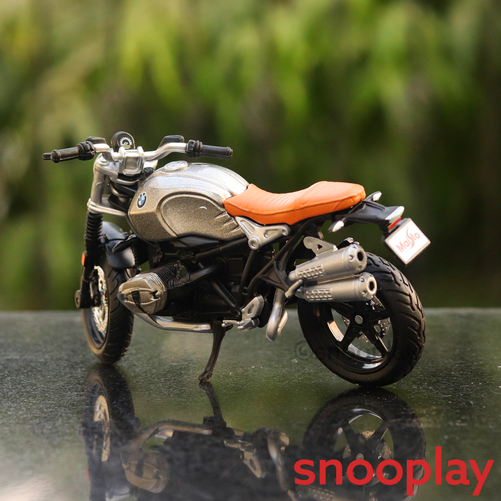 BMW R NineT Scrambler Diecast Bike Scale Model (1:18 Scale)