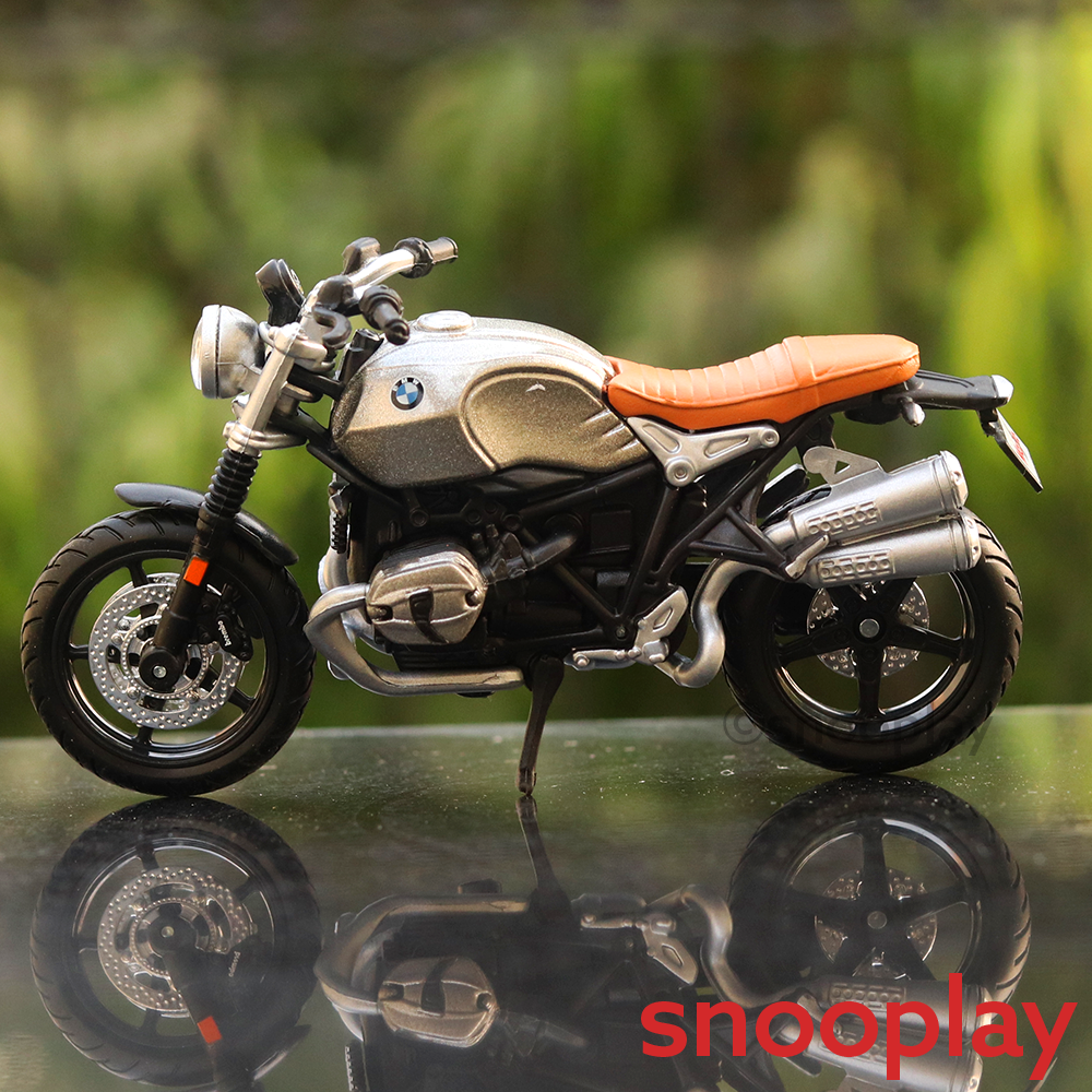 BMW R NineT Scrambler Diecast Bike Scale Model (1:18 Scale)