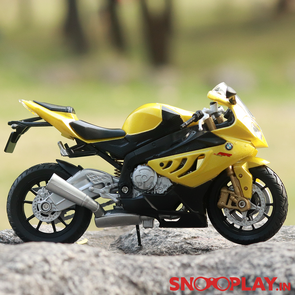 BMW S1000 RR Diecast Bike Scale Model (1:18) side angle