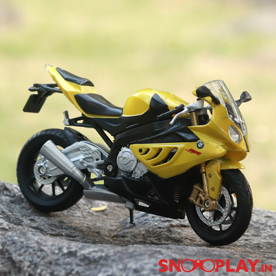 BMW S1000 RR Diecast Bike Scale Model (1:18) front left