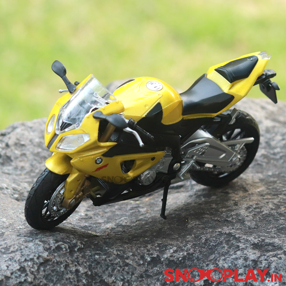 BMW S1000 RR Diecast Bike Scale Model (1:18) top angle