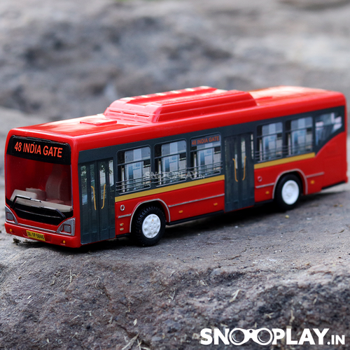 Centy Low Floor Pullback Toy Bus (1-4 Years) | Assorted Colors
