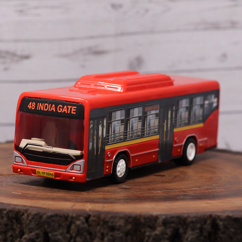 Centy Low Floor Pullback Toy Bus (1-4 Years) | Assorted Colors
