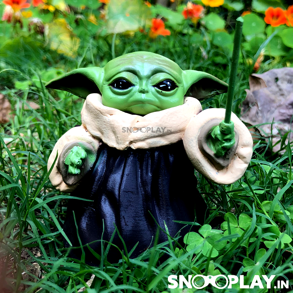 Buy Jedi Master Yoda - Star Wars Action Figure best quality room desk table decoration online India best price (6.75 Inches)