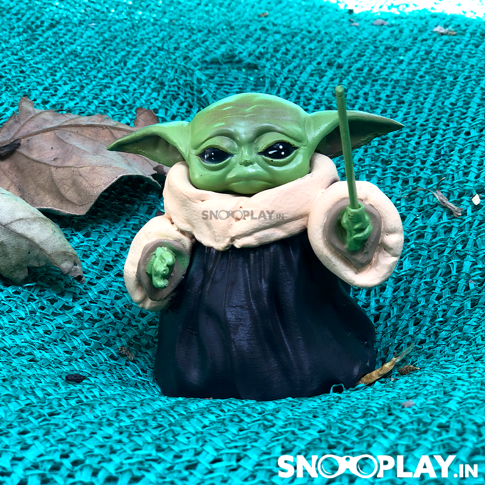 Buy Jedi Master Yoda - Star Wars Action Figure best quality room desk table decoration online India best price (6.75 Inches)