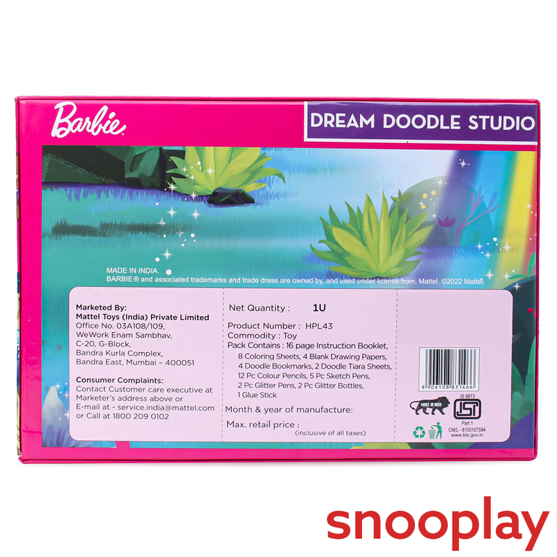 License Original Barbie Dream Doodle (Doodle Activity Kit for Kids)